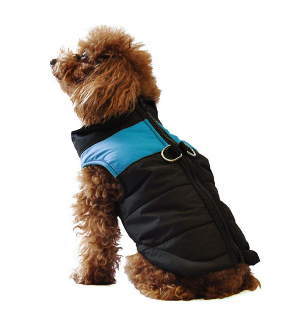 ubest Dog Coat Waterproof Jacket With D-Ring Warm Padded Puffer Vest ...