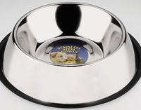 LB-730 23cm (9") NON SLIP S/S BOWL